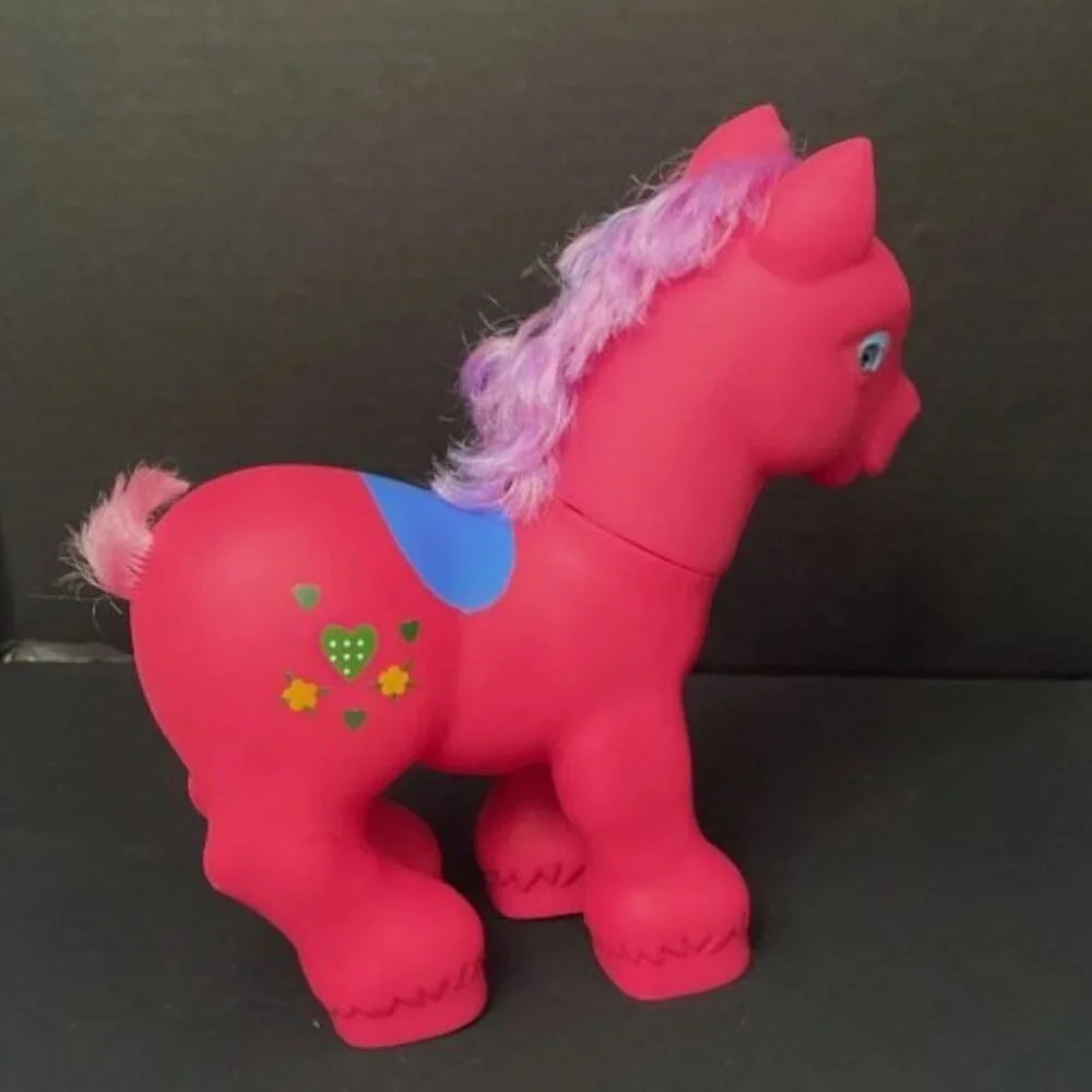 My‎ Little Pony Heart Pink Horse Purple Mane Gi-Go SML-05-B1